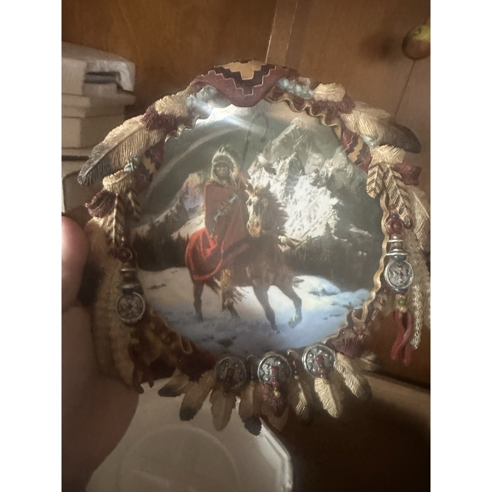Hamilton (1997) Blue thunder  From the Mystic Warriors‎ Shield Collection Plate